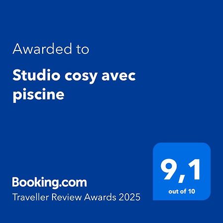 Studio Cosy Avec Piscine Saint-Joseph ภายนอก รูปภาพ