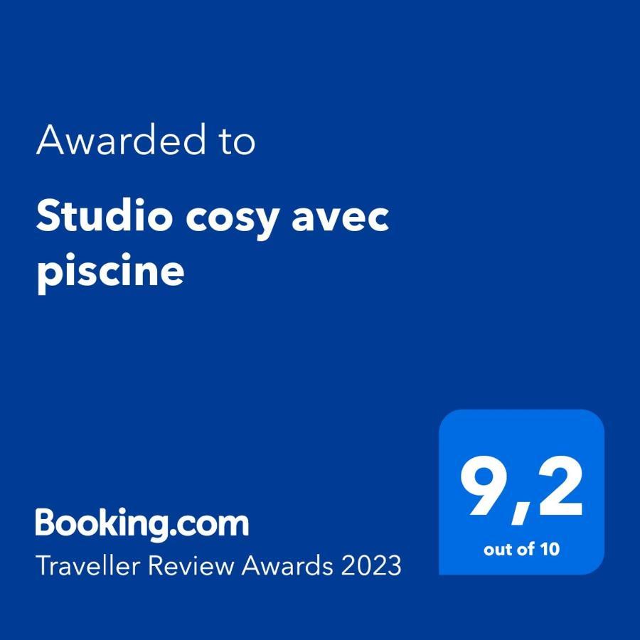 Studio Cosy Avec Piscine Saint-Joseph ภายนอก รูปภาพ