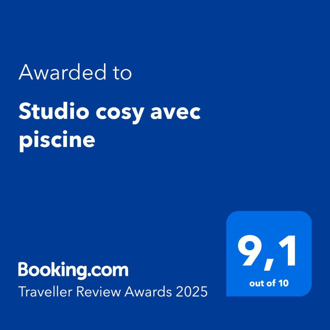 Studio Cosy Avec Piscine Saint-Joseph ภายนอก รูปภาพ